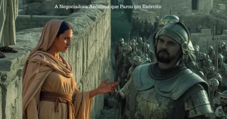 A Mulher Sábia de Abel Bete Maaca negociadora anônima